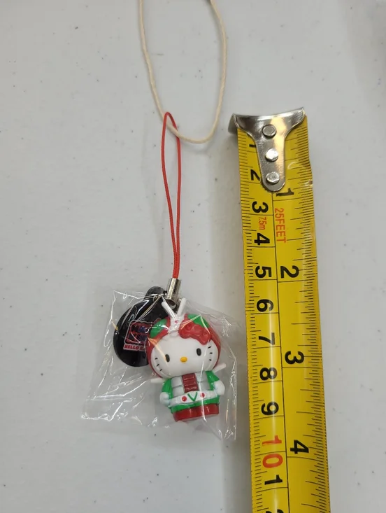 2009 Hello Kitty X Masked Rider Phone Charm Keychain - Picture 9 of 9
